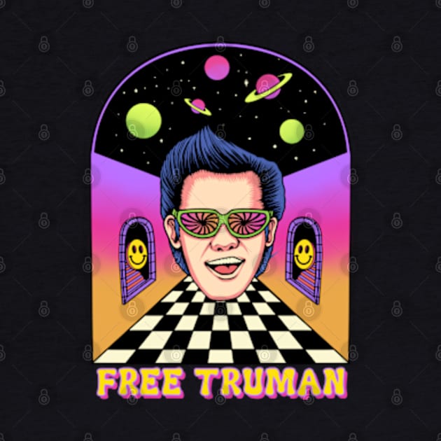 Free Truman In Space Galaxy by BlockersPixel